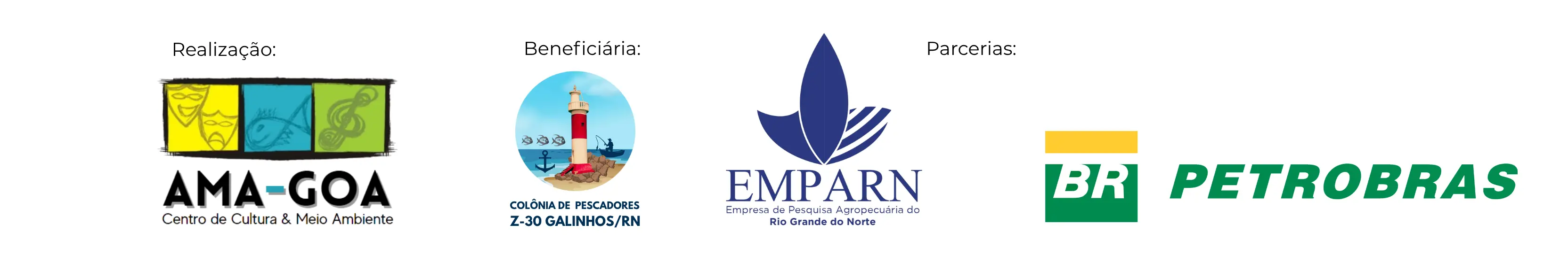 Realização, beneficiária e parcerias do projeto
